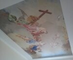 натяжной потолок фотопечать ангелы